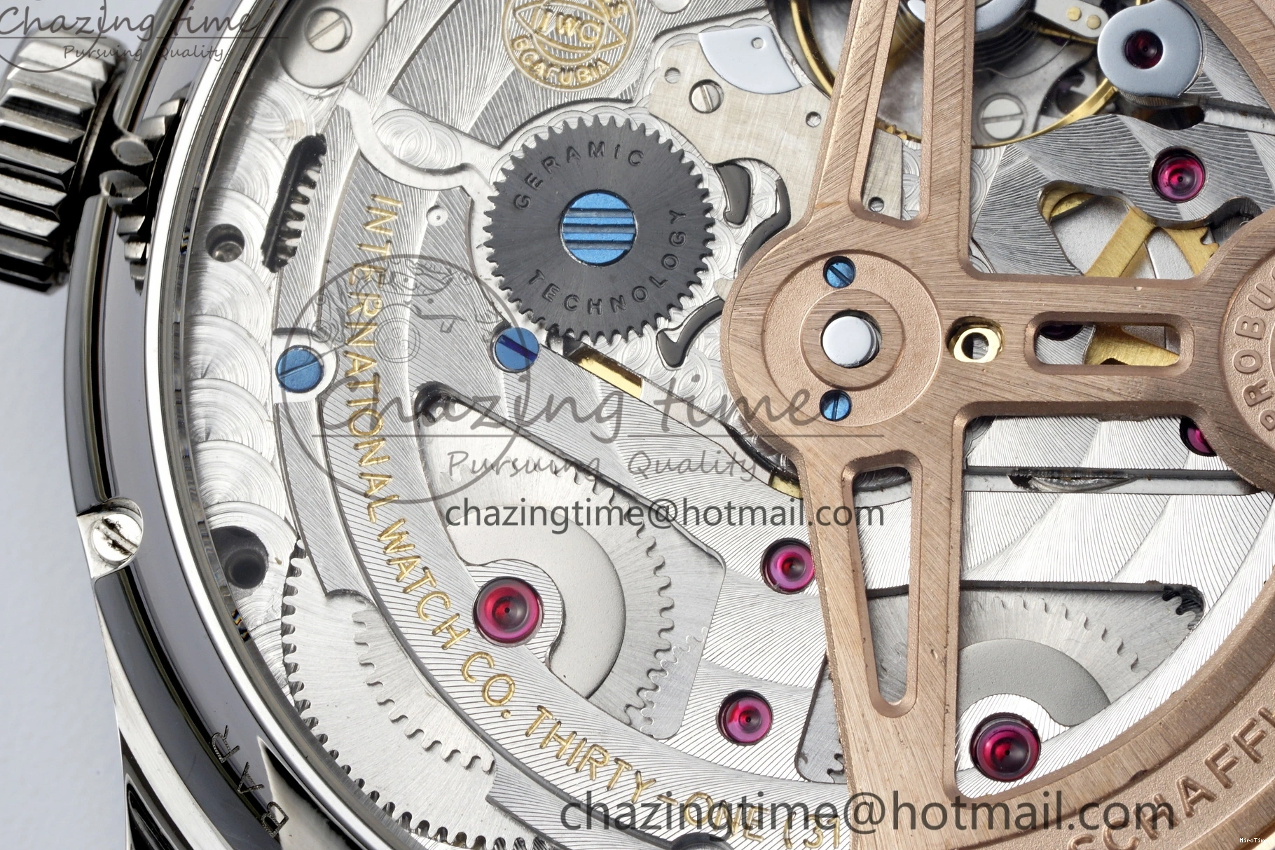 MIROTIME 0323 Bold Portugieser Perpetual Calendar SS 5033 APSF 1:1 Best Edition Blue Dial on Black Leather Strap A52610 Clone 7041